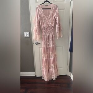 Pink dress 36